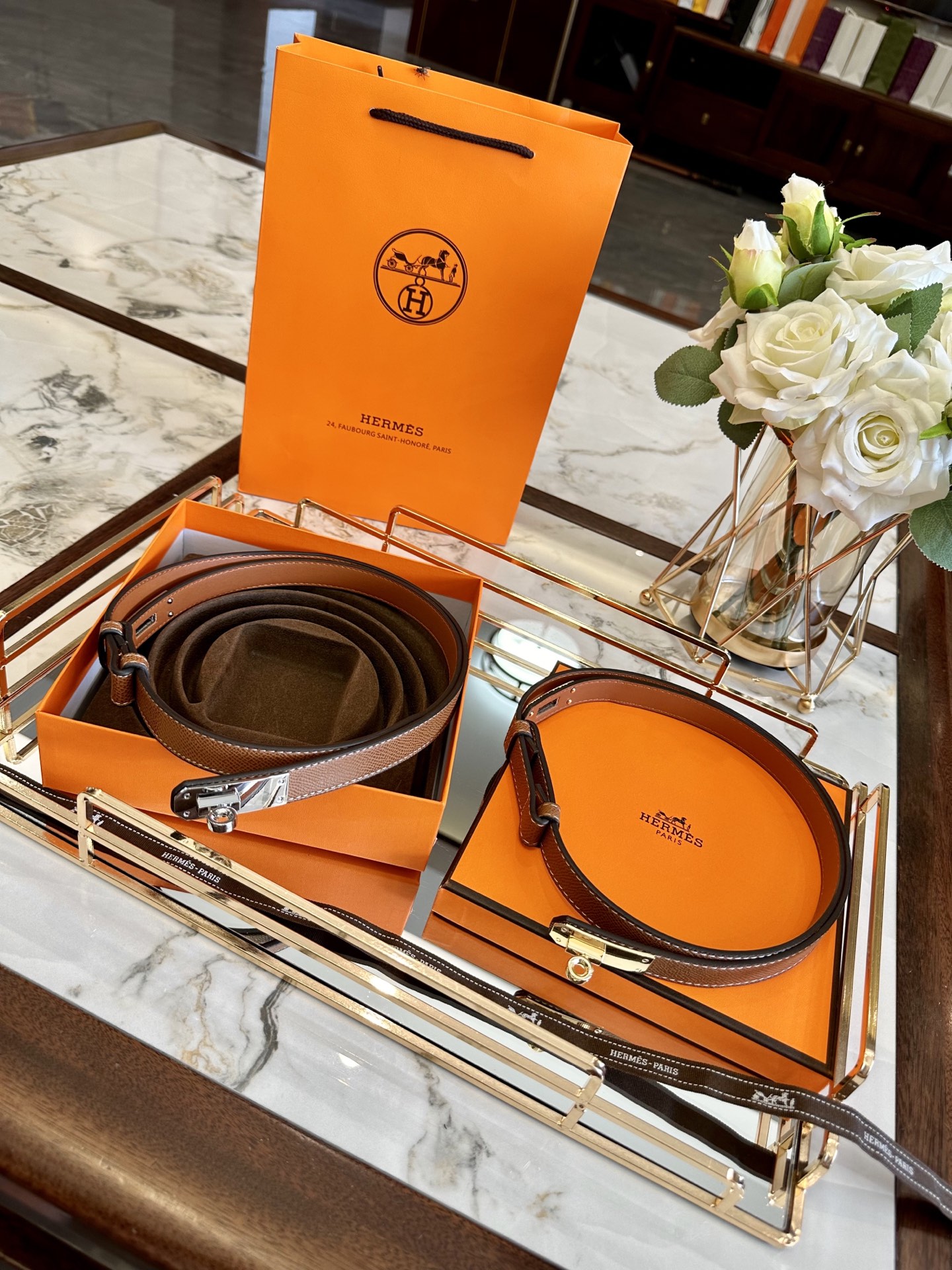 HERMES belt model 28